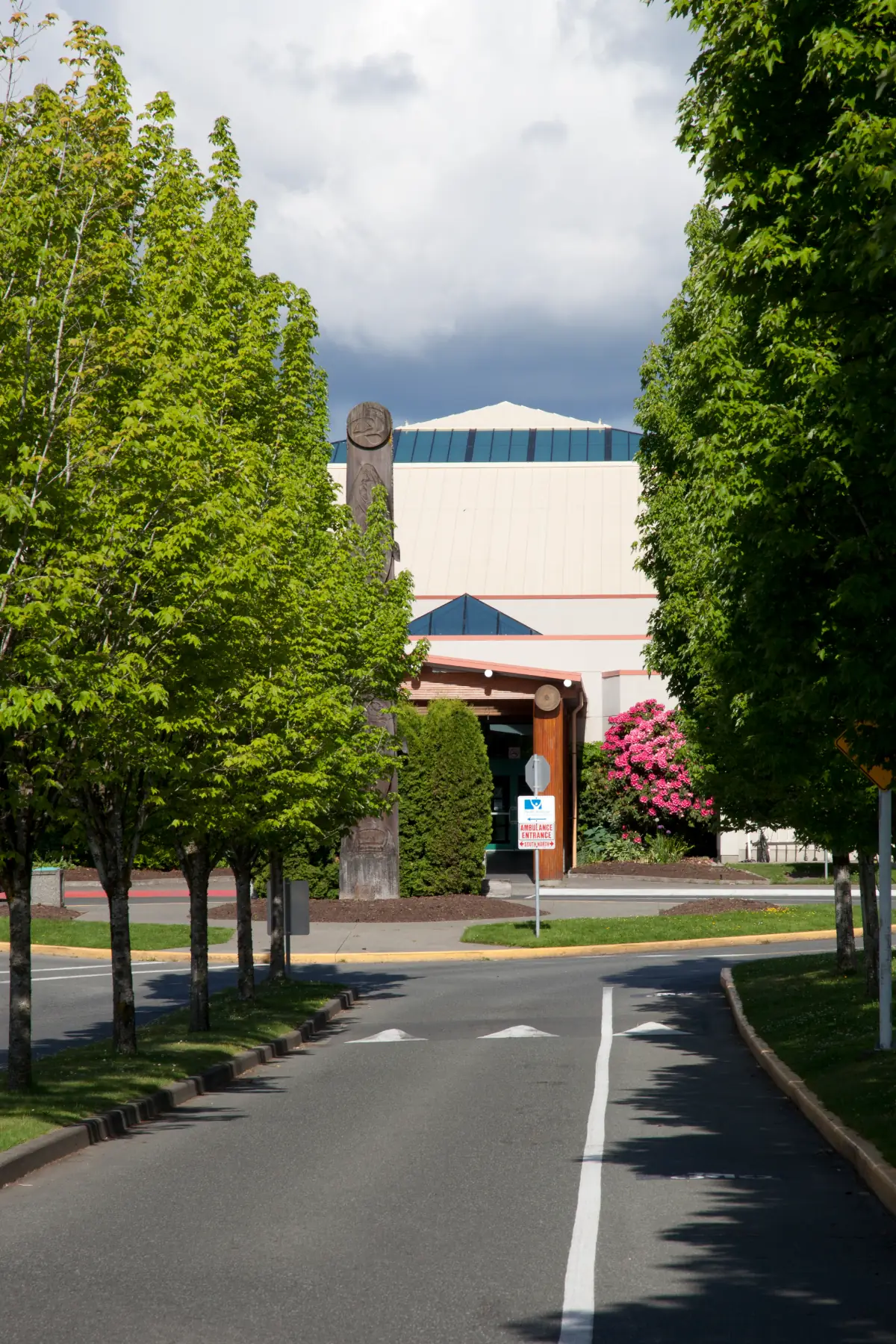 Saanich Commonwealth Place and Pool - Metal Roofing installed by Parker Johnston