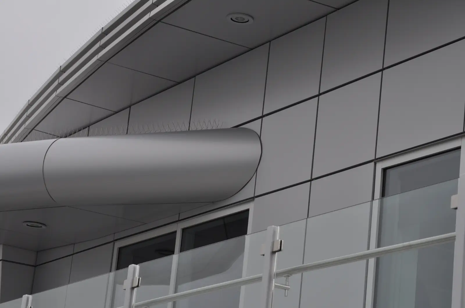 Parker Johnston - Victoria International Marina - Wall Cladding - ACM (details)