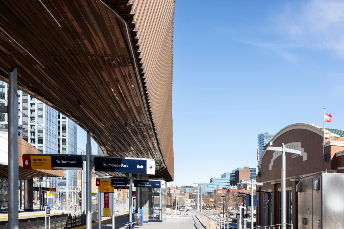 Parker Johnson Project - 17th Street Stampede Crossing - Overhead