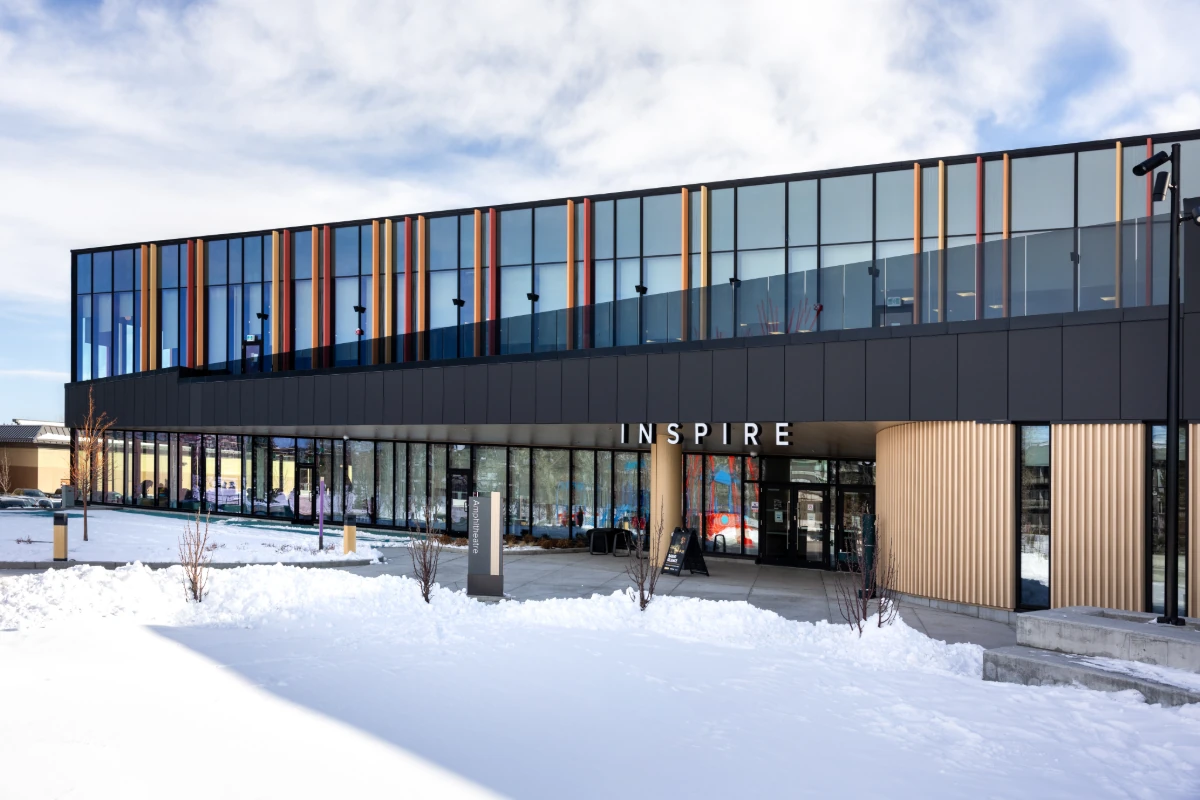 Parker Johnston - Airdrie Public Library - ACM Metal Wall Panels Link and Lock