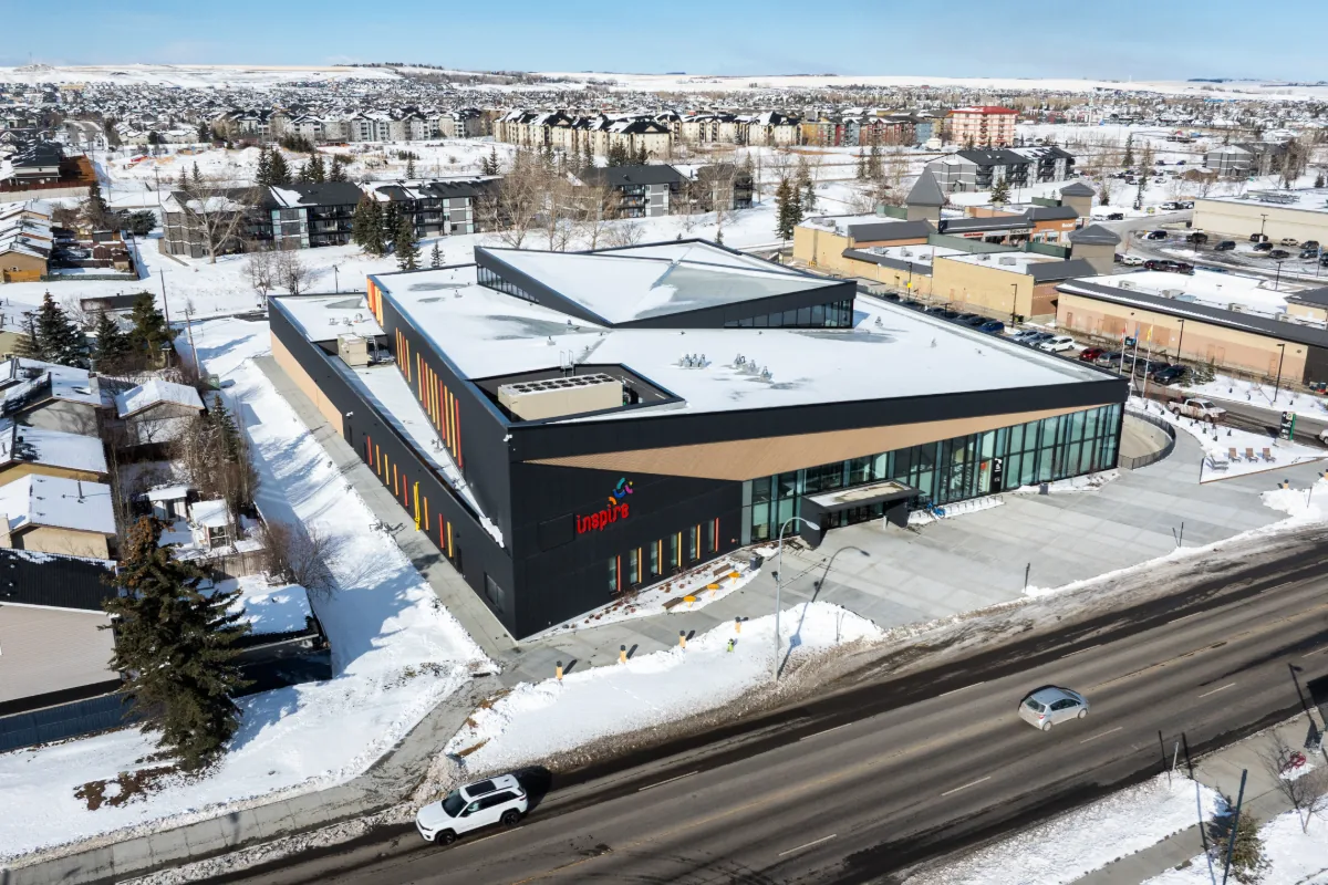 Parker Johnston - Airdrie Public Library - Aerial