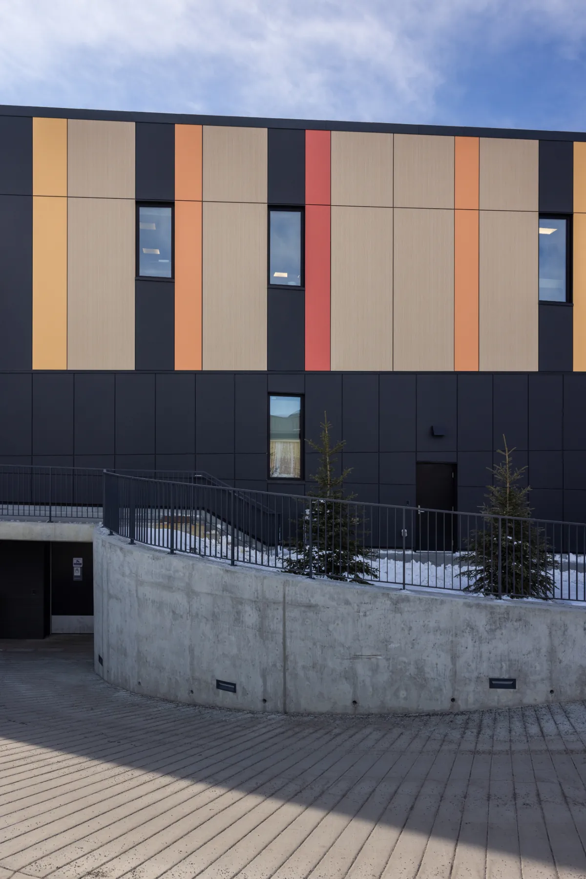 Parker Johnston - Airdrie Public Library - Colour Panels Detail