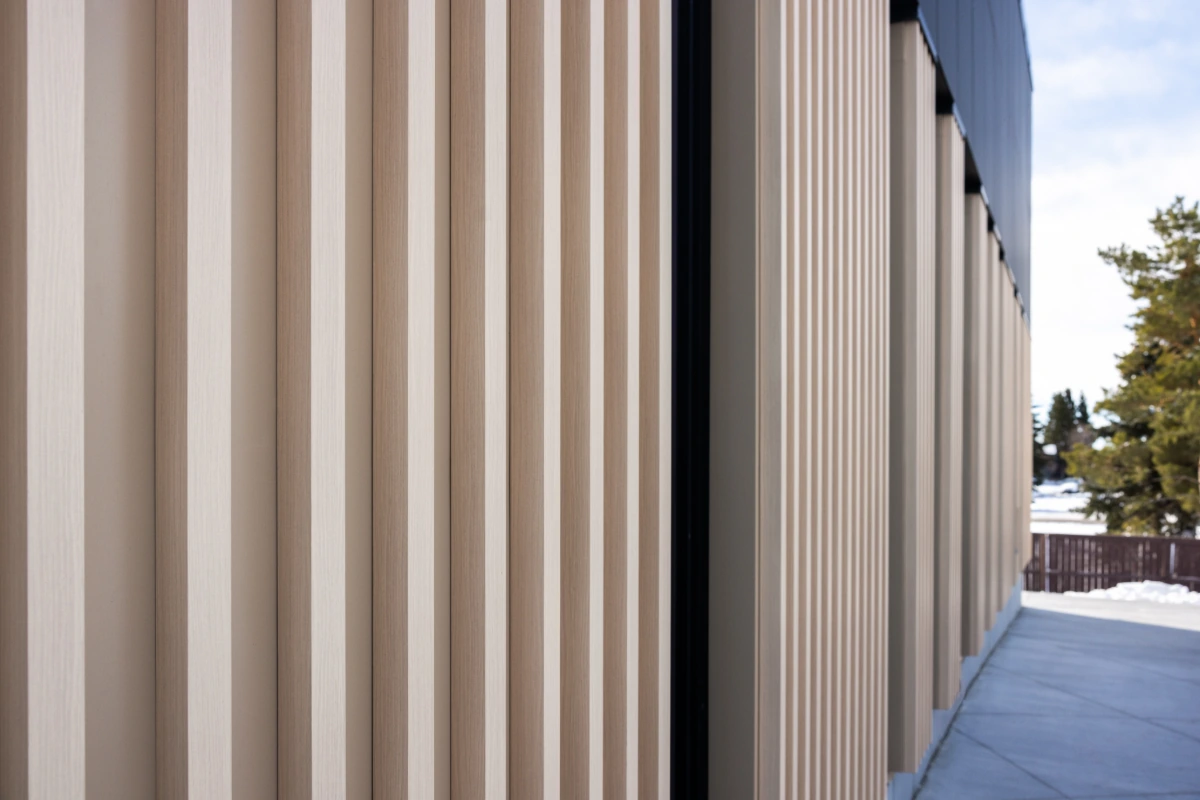 Parker Johnston - Airdrie Public Library - Long Board Wall Panels